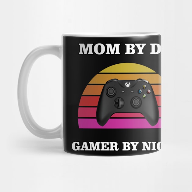 mom by day gamer by night by Ericokore